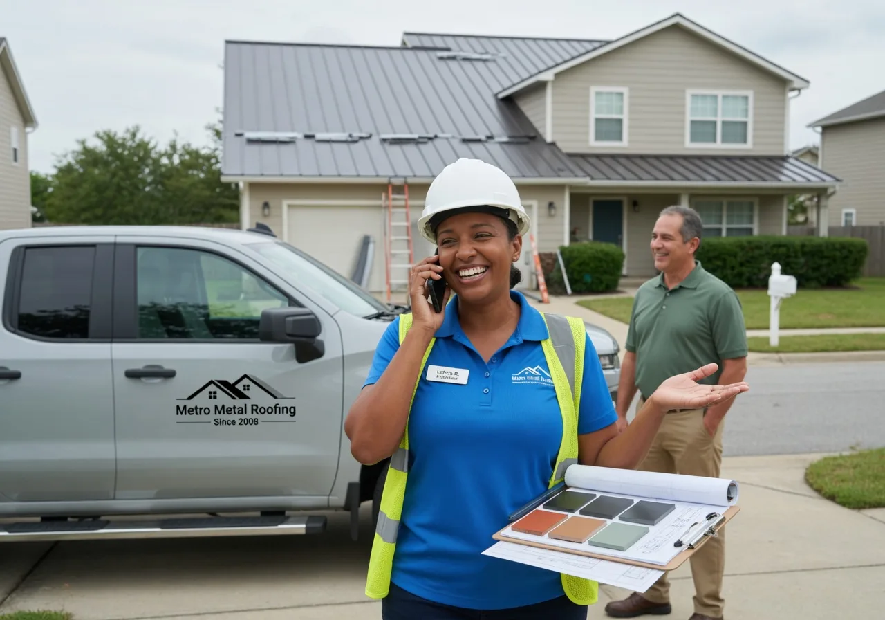 Storm Damage Metal Roof Repair in Oxford, IA